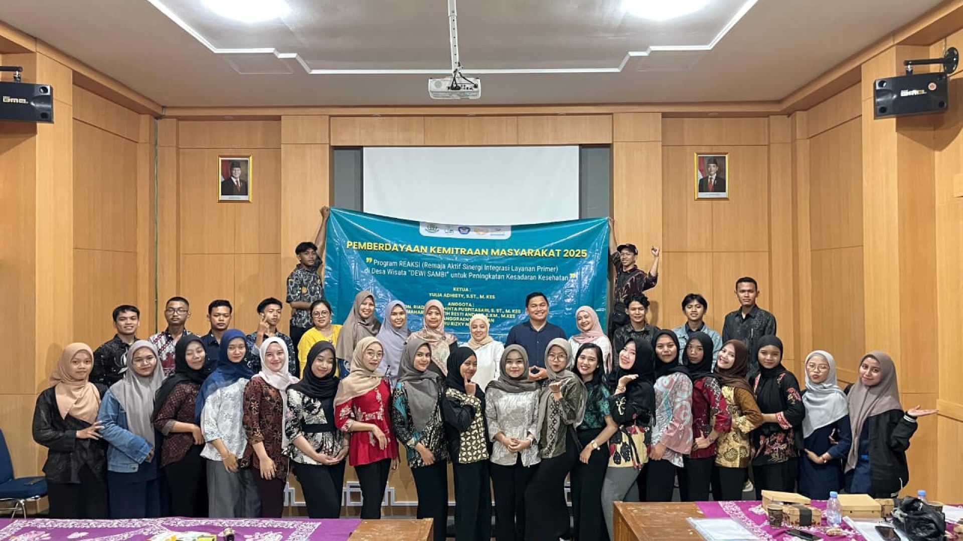 Bimtek Kader Posyandu: Wujudkan Generasi Sehat, Remaja Hebat dan Launching Website Reaksi yang Bersinergi dengan Kelas Remaja Sehat